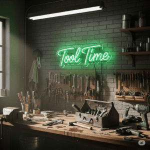 Led neoninė iškaba "Tool Time"