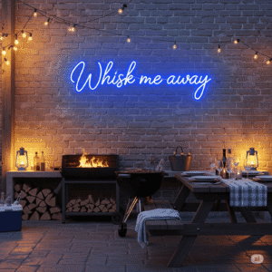 Led neoninė iškaba "Whisk Me Away"