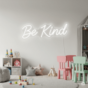 Led neoninė iškaba "Be kind"