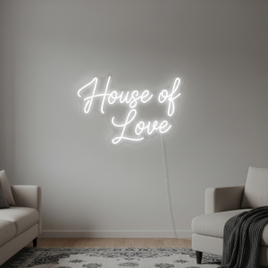 Led neoninė dekoracija "House of Love"
