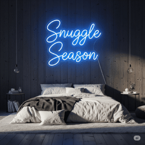 Led neoninė iškaba "Snuggle Season"