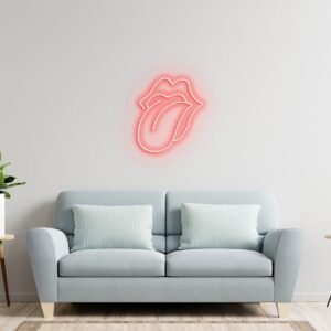 LED neoninė iškaba "LIEŽUVIS"