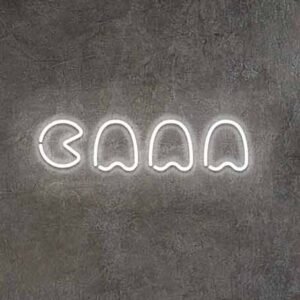 LED neono ženklas "PAKMANAS"