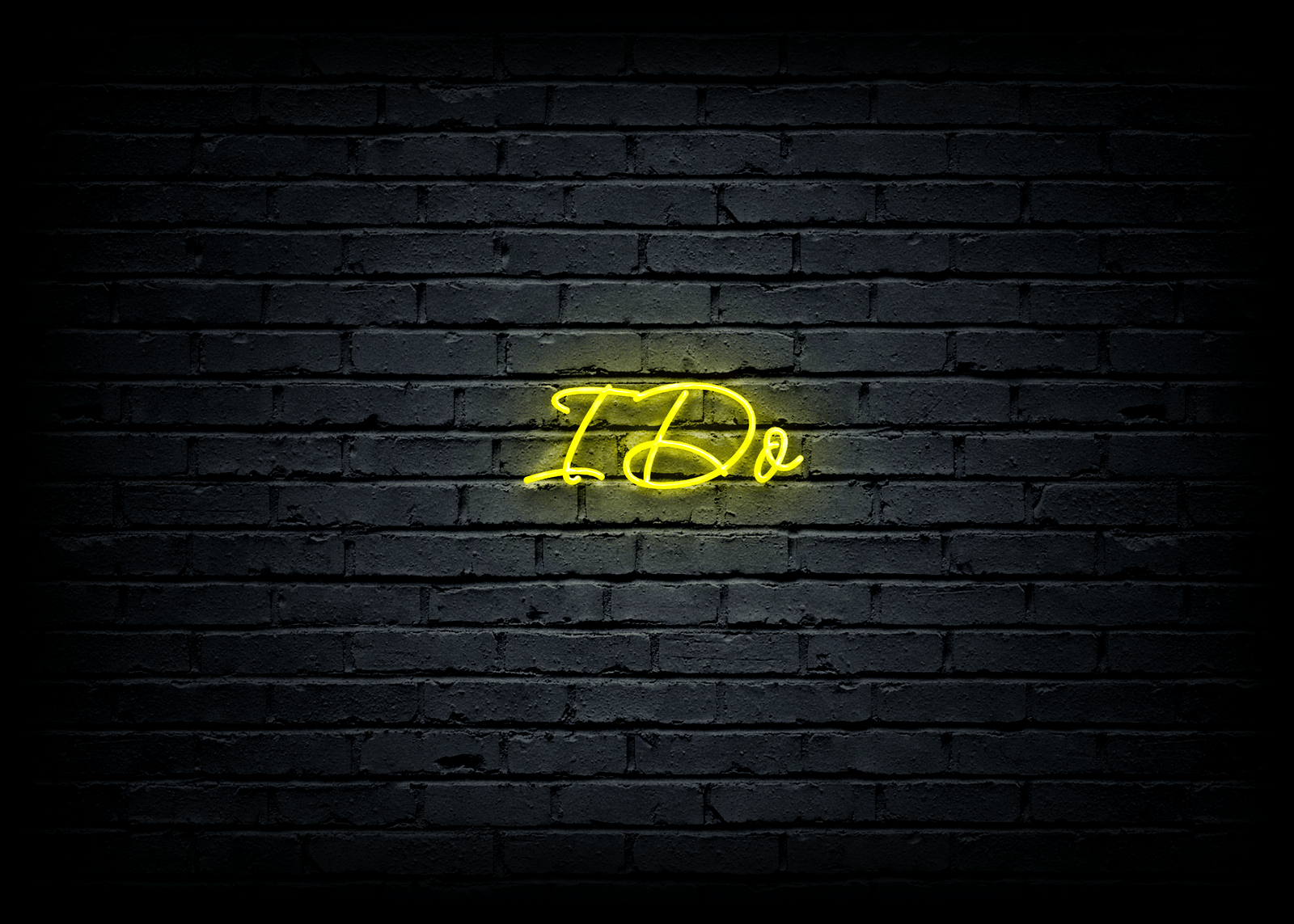 LED neoonsilt "I Do" - Pilt 3