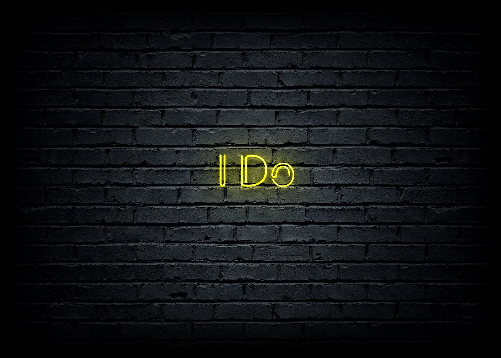 LED neoonsilt "I Do" - Pilt 2