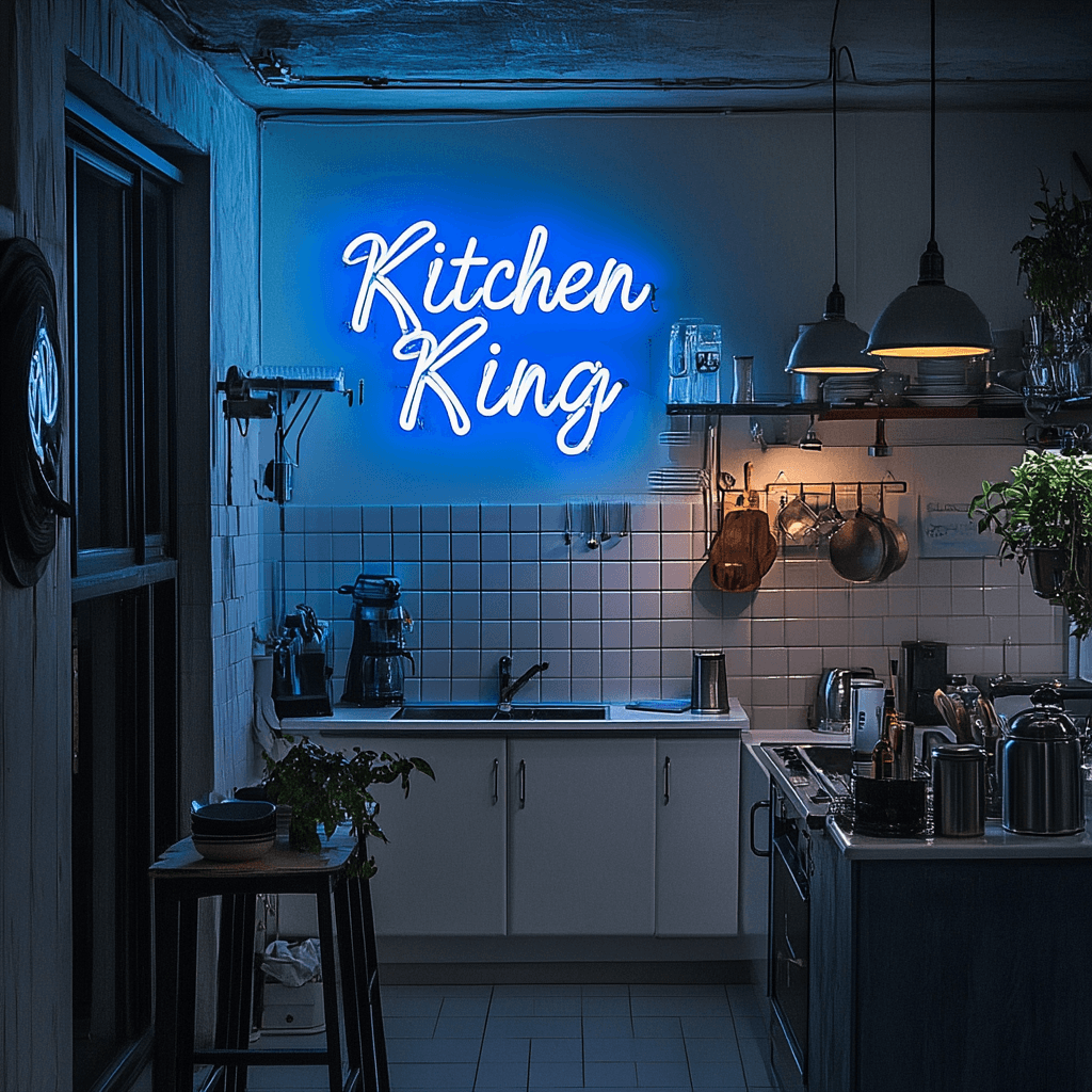 LED neoonsilt "Kitchen King"