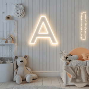 LED neoonsilt — oma täht