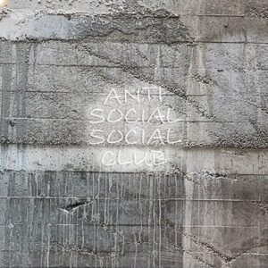 LED neoninė iškaba "ANTISOCIALUS KLUBAS"