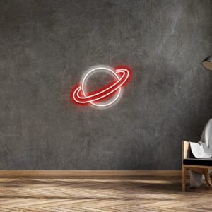 LED neono ženklas "SATURNAS"