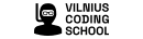 Vilnius Coding School logo – LedNeon koostööpartner